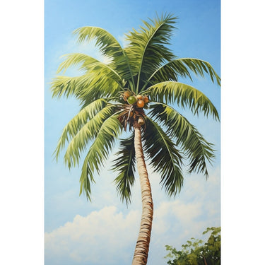 Acrylic canvas of Palm Trees